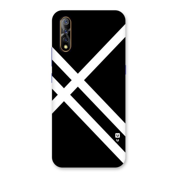 CrissCross Lines Back Case for Vivo Z1x