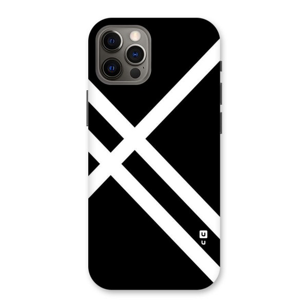 CrissCross Lines Back Case for iPhone 12 Pro