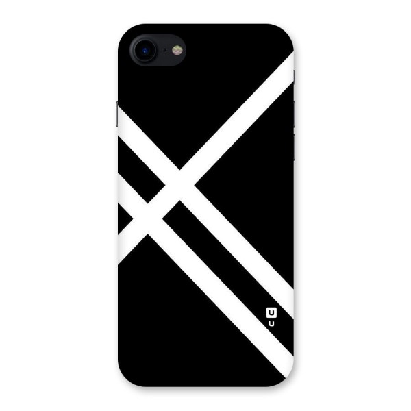 CrissCross Lines Back Case for iPhone SE 2020