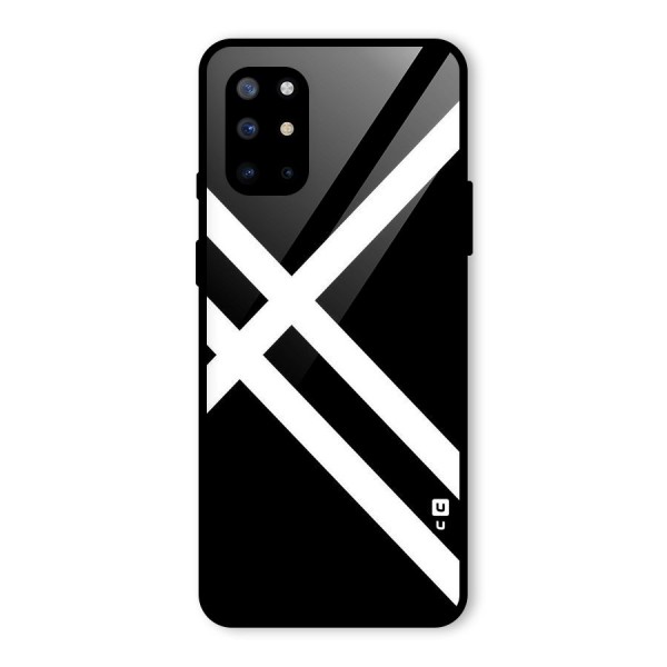 CrissCross Lines Glass Back Case for OnePlus 8T