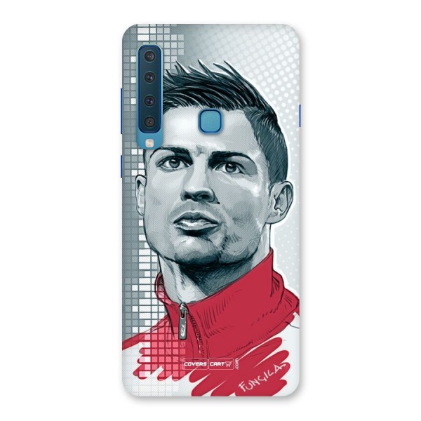 Cristiano Ronaldo Sketch Back Case for Galaxy A9 (2018)