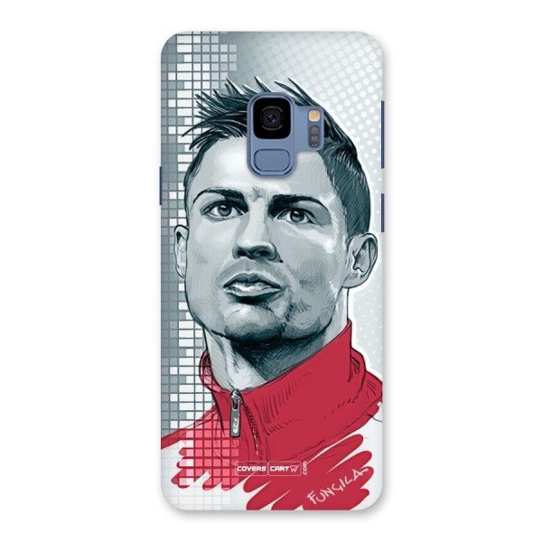 Cristiano Ronaldo Sketch Back Case for Galaxy S9