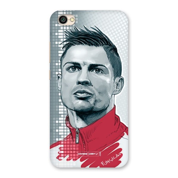 Cristiano Ronaldo Sketch Back Case for Redmi Y1 Lite