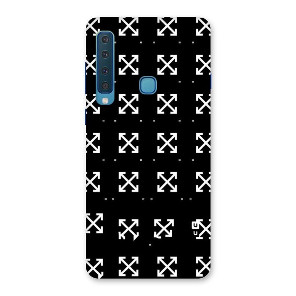 Cross Arrow Black Back Case for Galaxy A9 (2018)