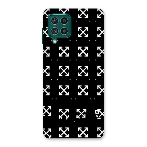 Cross Arrow Black Back Case for Galaxy F62