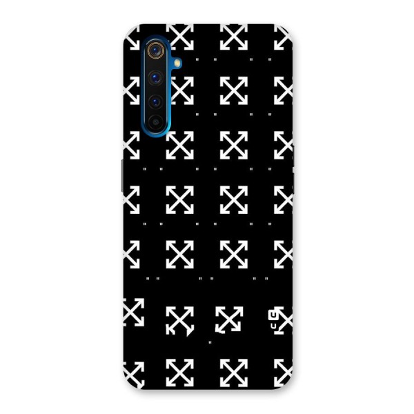 Cross Arrow Black Back Case for Realme 6 Pro