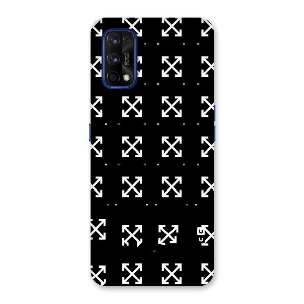 Cross Arrow Black Back Case for Realme 7 Pro