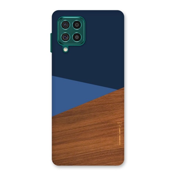 Crossed Lines Pattern Back Case for Galaxy F62