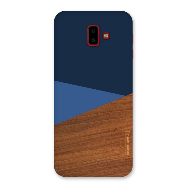 Crossed Lines Pattern Back Case for Galaxy J6 Plus