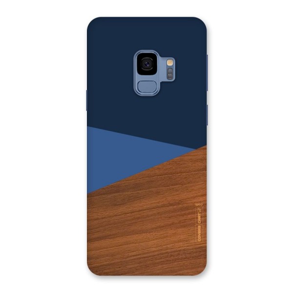 Crossed Lines Pattern Back Case for Galaxy S9