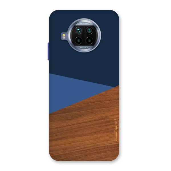 Crossed Lines Pattern Back Case for Mi 10i