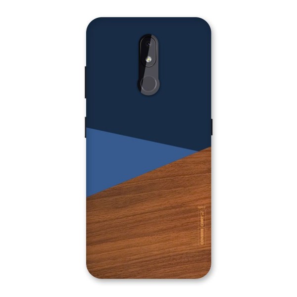 Crossed Lines Pattern Back Case for Nokia 3.2