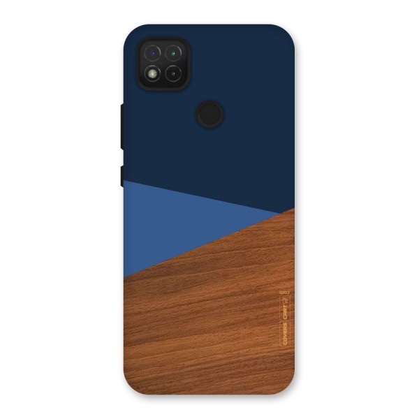 Crossed Lines Pattern Back Case for Redmi 9C