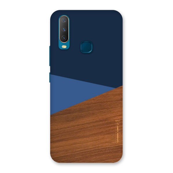 Crossed Lines Pattern Back Case for Vivo Y12