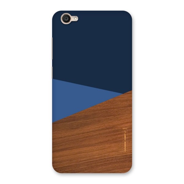 Crossed Lines Pattern Back Case for Vivo Y55s