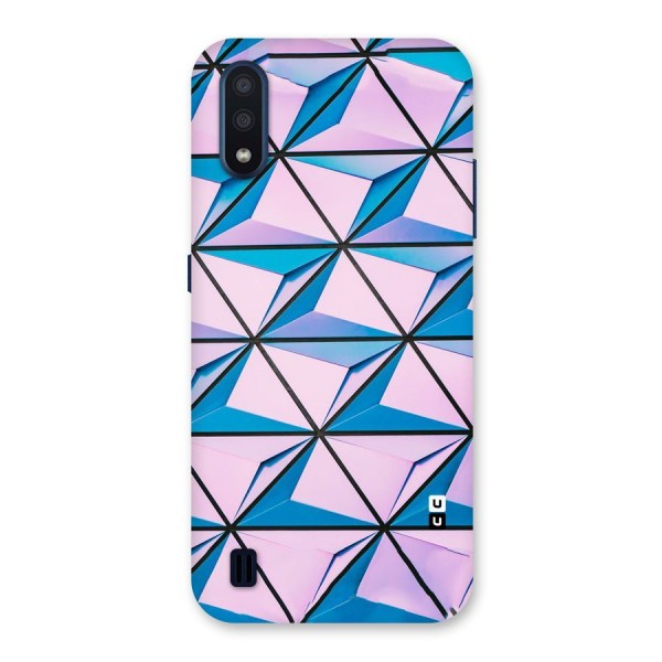 Crystal Abstract Back Case for Galaxy M01