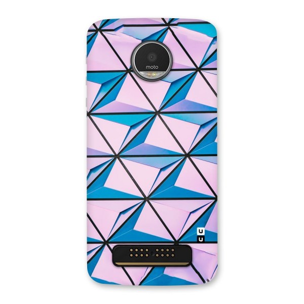 Crystal Abstract Back Case for Moto Z Play