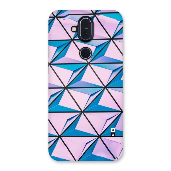 Crystal Abstract Back Case for Nokia 8.1