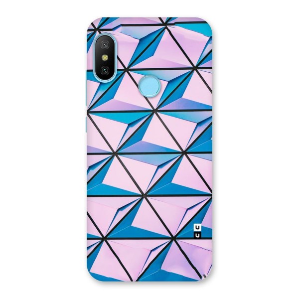 Crystal Abstract Back Case for Redmi 6 Pro