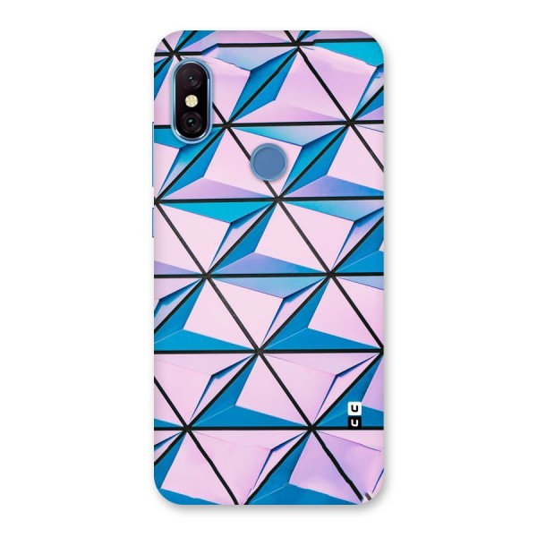 Crystal Abstract Back Case for Redmi Note 6 Pro