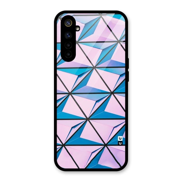 Crystal Abstract Glass Back Case for Realme 6