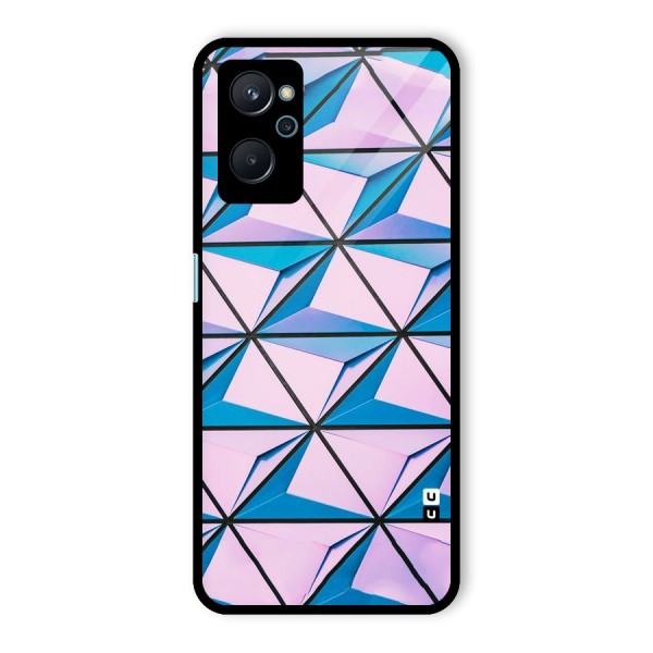 Crystal Abstract Glass Back Case for Realme 9i