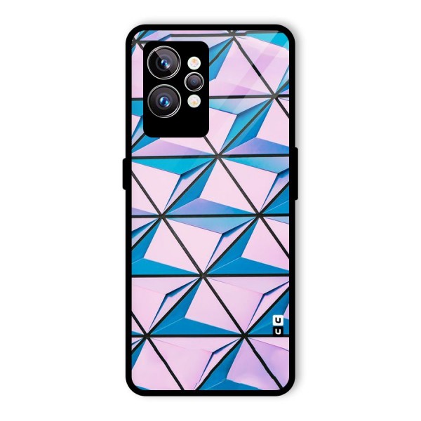 Crystal Abstract Glass Back Case for Realme GT2 Pro