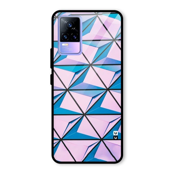 Crystal Abstract Glass Back Case for Vivo Y73