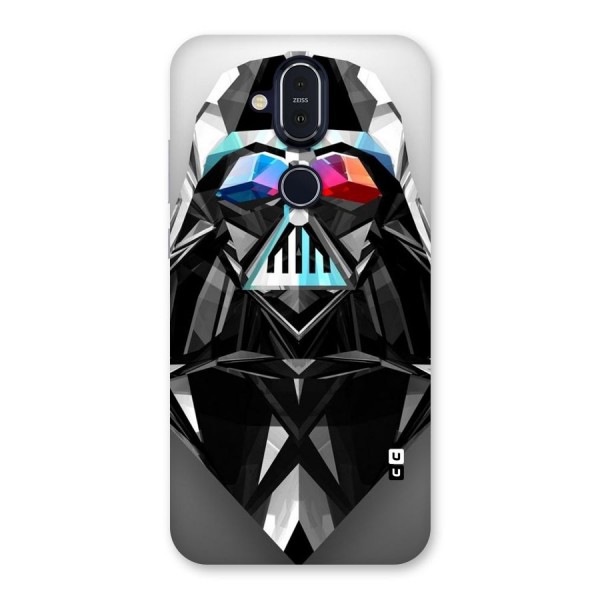 Crystal Robot Back Case for Nokia 8.1