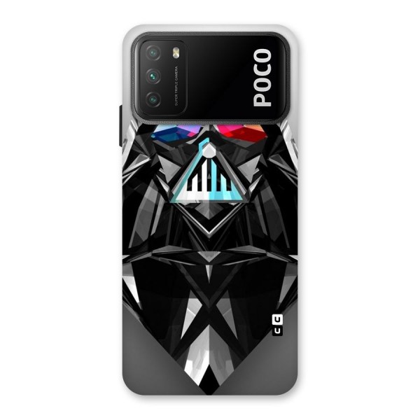 Crystal Robot Back Case for Poco M3