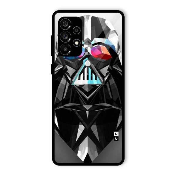 Crystal Robot Glass Back Case for Galaxy A73 5G