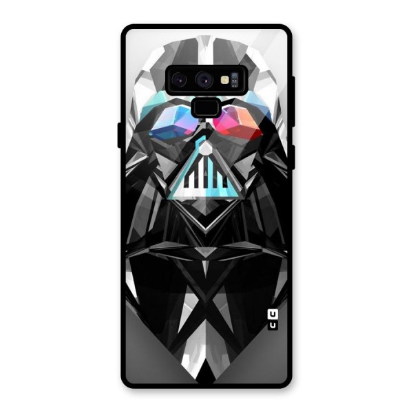 Crystal Robot Glass Back Case for Galaxy Note 9