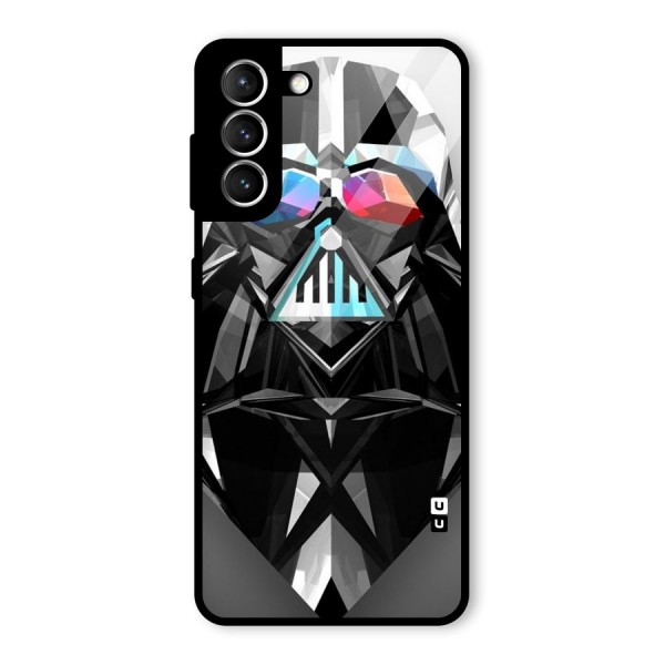 Crystal Robot Glass Back Case for Galaxy S21 5G