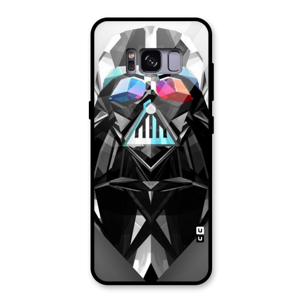 Crystal Robot Glass Back Case for Galaxy S8