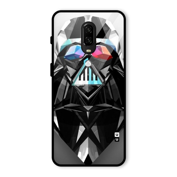 Crystal Robot Glass Back Case for OnePlus 6T