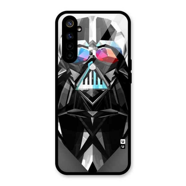 Crystal Robot Glass Back Case for Realme 6i