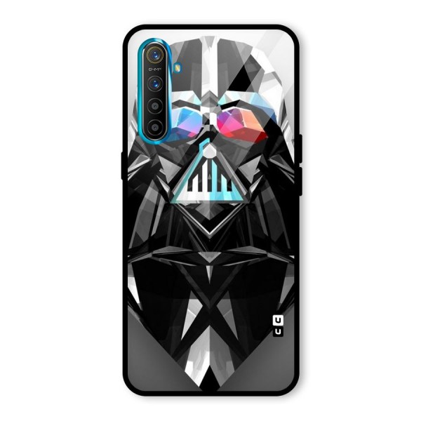 Crystal Robot Glass Back Case for Realme XT