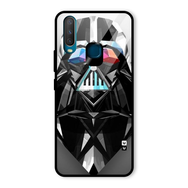 Crystal Robot Glass Back Case for Vivo Y15