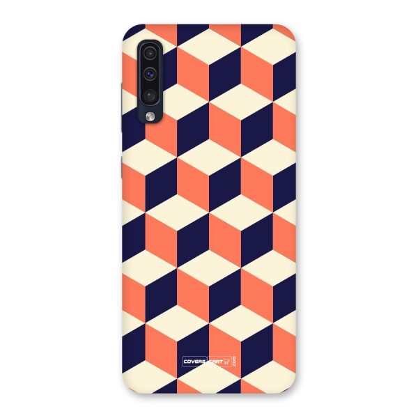 Cube Pattern Back Case for Galaxy A50