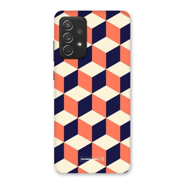 Cube Pattern Back Case for Galaxy A72