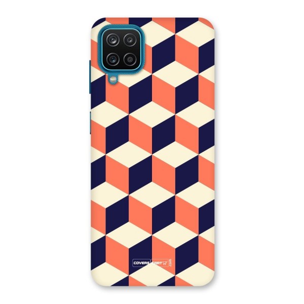 Cube Pattern Back Case for Galaxy F12