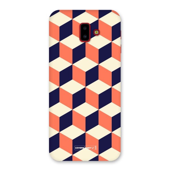 Cube Pattern Back Case for Galaxy J6 Plus