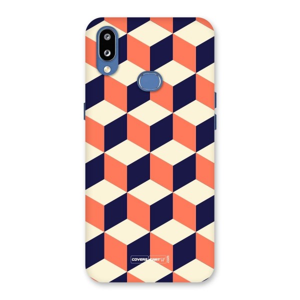 Cube Pattern Back Case for Galaxy M01s