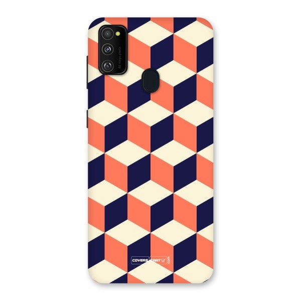 Cube Pattern Back Case for Galaxy M21