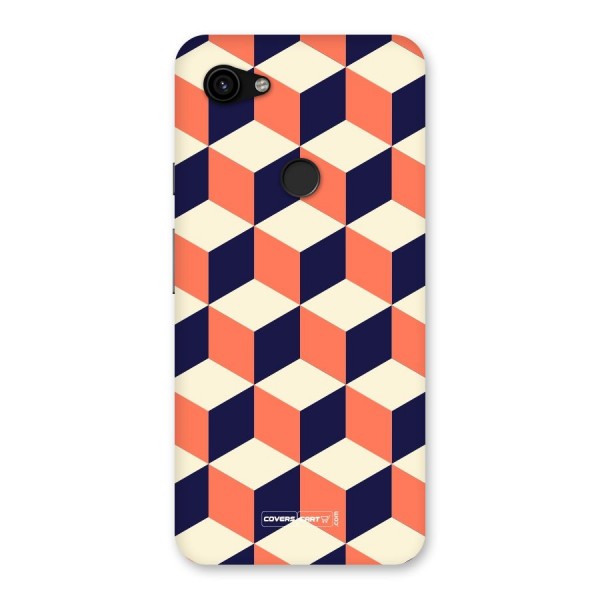 Cube Pattern Back Case for Google Pixel 3a XL