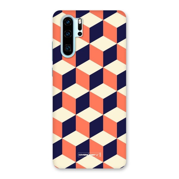 Cube Pattern Back Case for Huawei P30 Pro