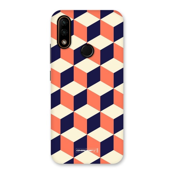 Cube Pattern Back Case for Lenovo A6 Note