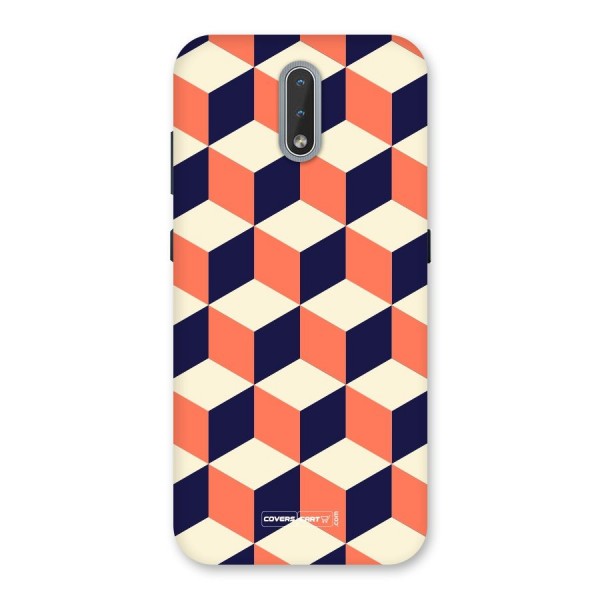 Cube Pattern Back Case for Nokia 2.3