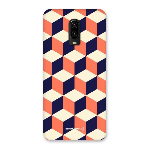 Cube Pattern Back Case for OnePlus 6T