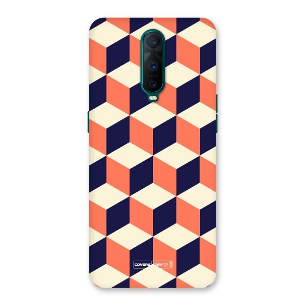 Cube Pattern Back Case for Oppo R17 Pro